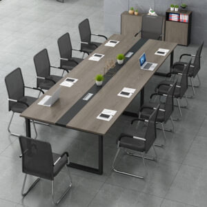 Conference table with chair